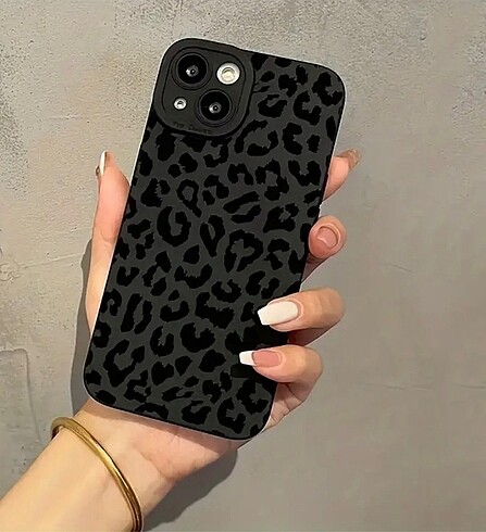 Leopar Desenli Telefon Kılıfı