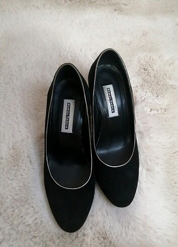 37 Beden siyah Renk Topuklu Ayakkabı 