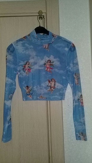 Croptop mavi
