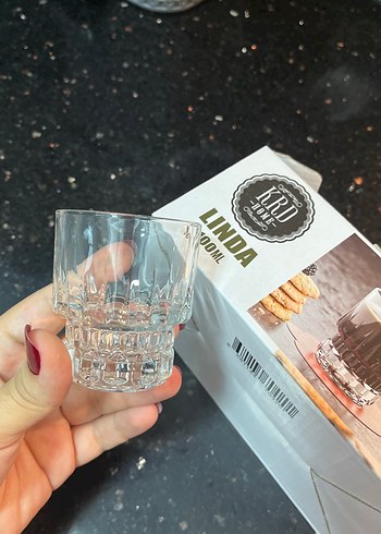 Linda 100 ml Cam Bardak - Görsel 2