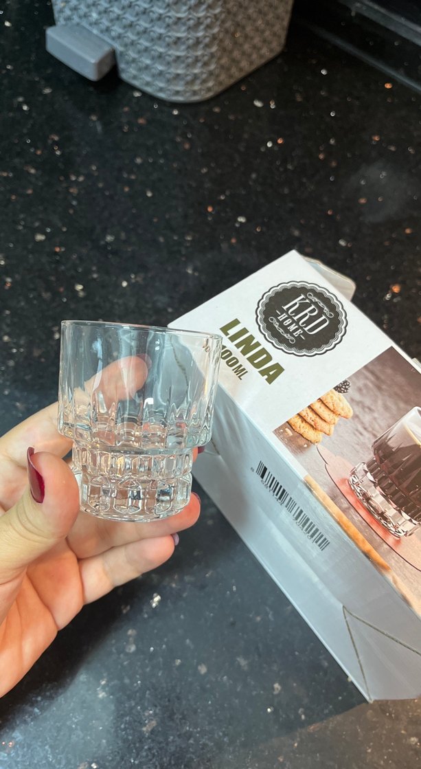 Linda 100 ml Cam Bardak - Görsel 2