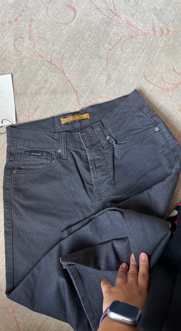 Gri Erkek Denim Pantolon - Görsel 3