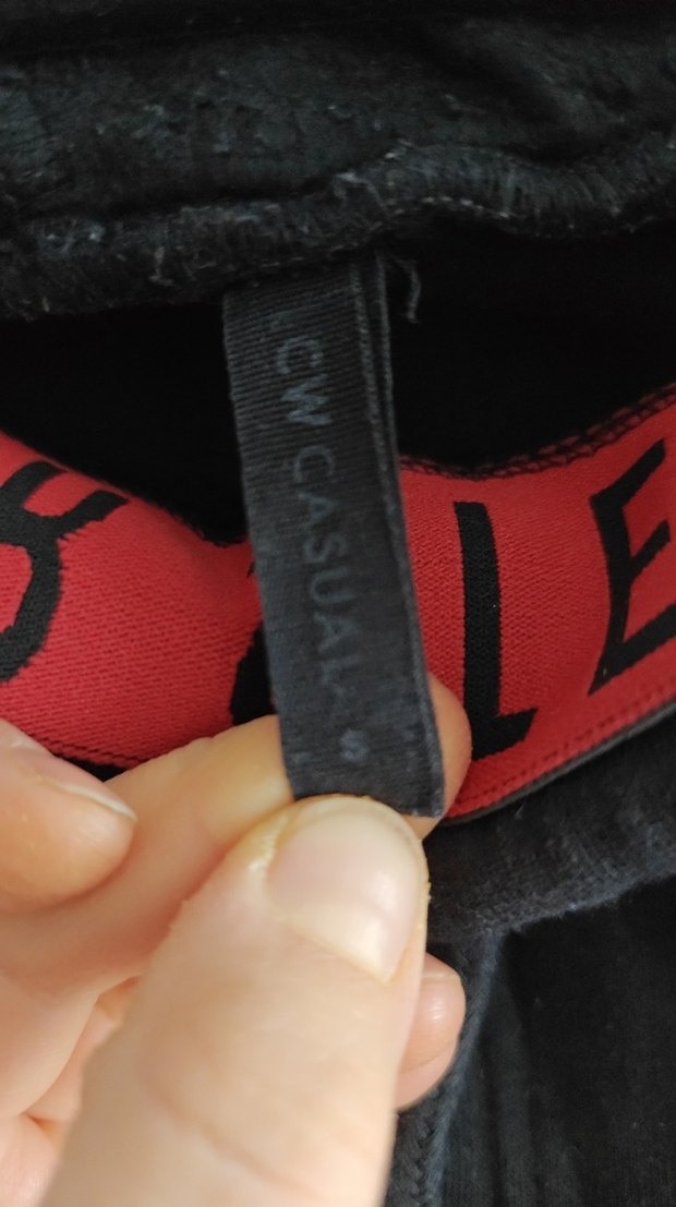 Dizaynlı Siyah Erkek Spor Eşofman Altı - Görsel 2