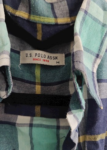 Düğmeli Uzun Kollu Yeşil Kadın Gömlek - Görsel 2