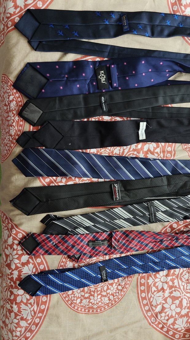 Erkek Çok Renkli Modern Kravatlar - Görsel 2