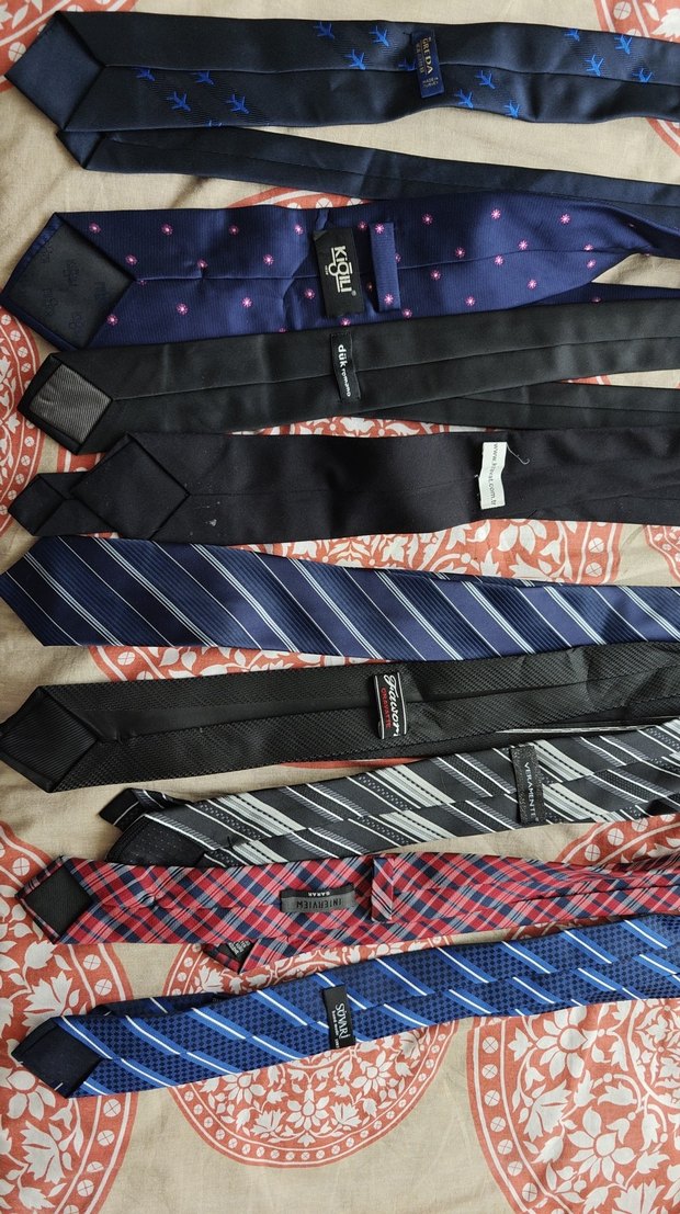 Erkek Çok Renkli Modern Kravatlar - Görsel 3