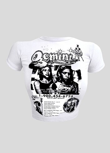 Gemini crop top 
