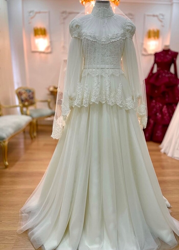 Özel tasarım gelinlik - Görsel 4