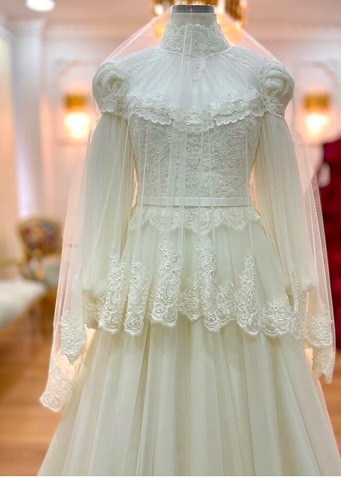 Özel tasarım gelinlik - Görsel 3