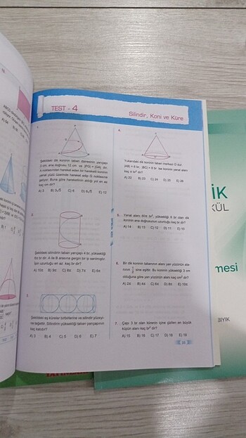  11. Sınıf fasikül(katı cisimler, denklem ve eşitsizlik, analitik