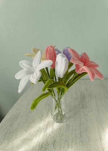 el yapımı çiçek - Görsel 11