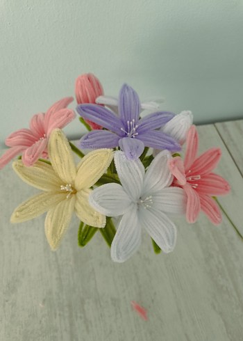 el yapımı çiçek - Görsel 2