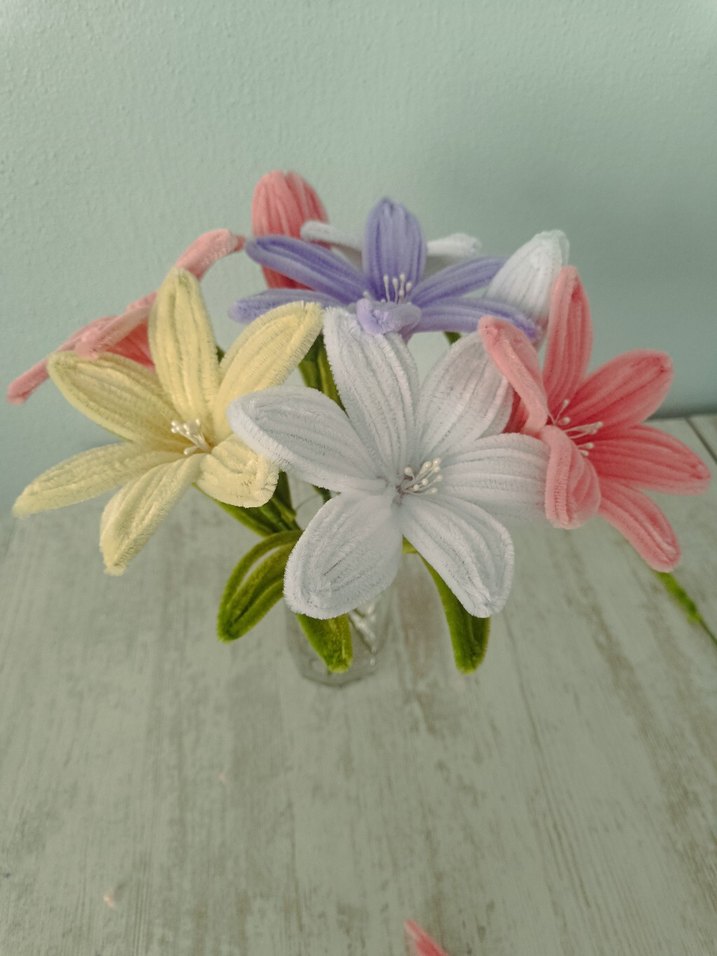 el yapımı çiçek - Görsel 4