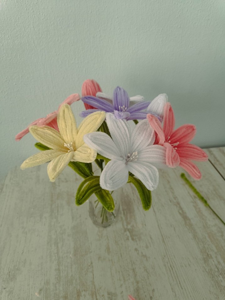 el yapımı çiçek - Görsel 3