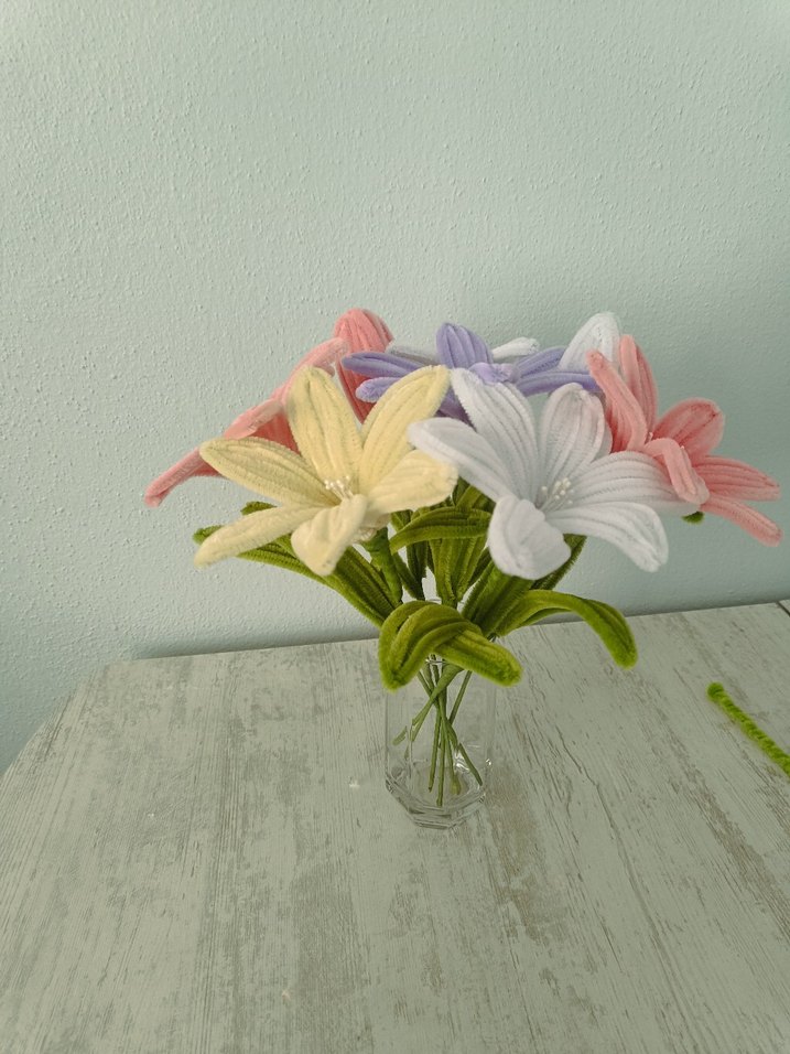 el yapımı çiçek - Görsel 5