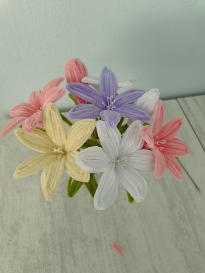 el yapımı çiçek - Görsel 2