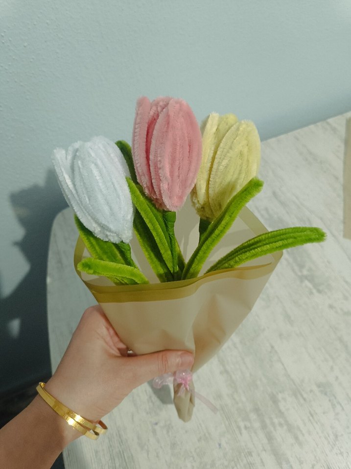 el yapımı Lale - Görsel 5