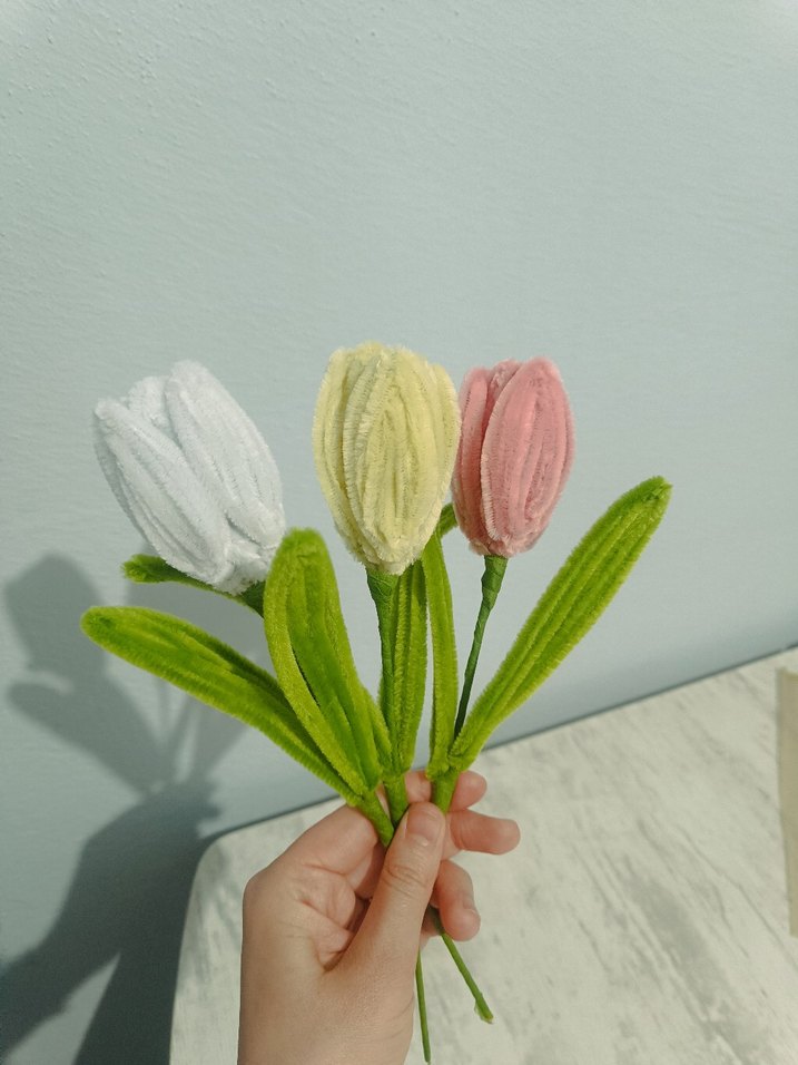 el yapımı Lale - Görsel 4