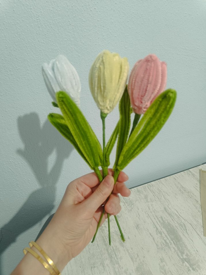 el yapımı Lale - Görsel 2