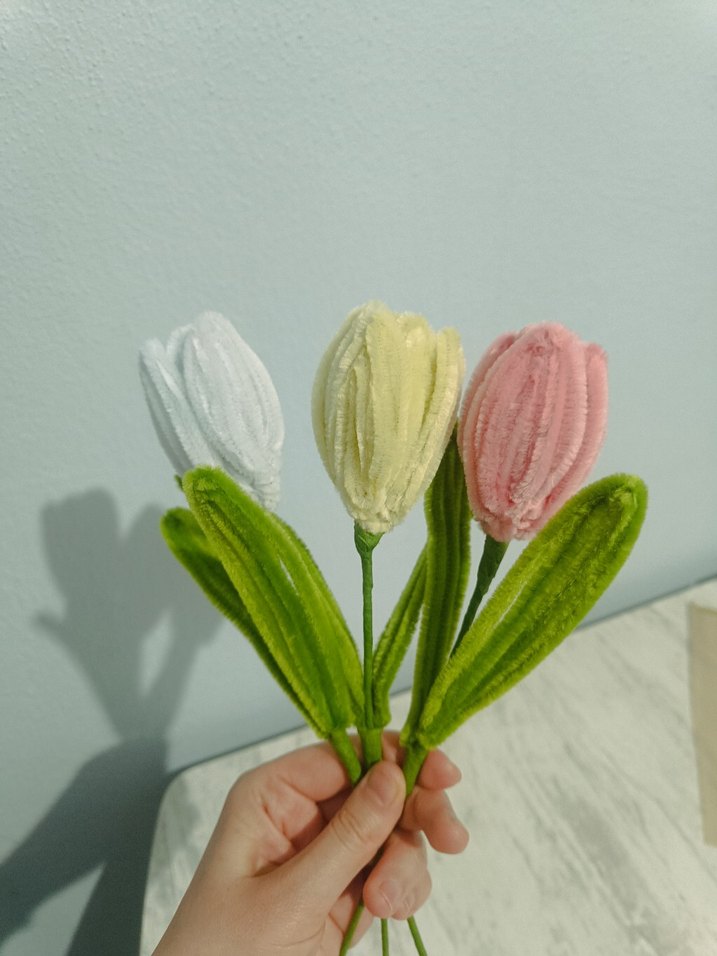 el yapımı Lale - Görsel 3