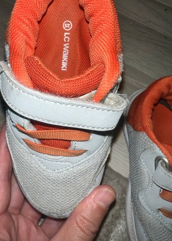 LC Waikiki Erkek Çocuk Turuncu Gri Spor Ayakkabı