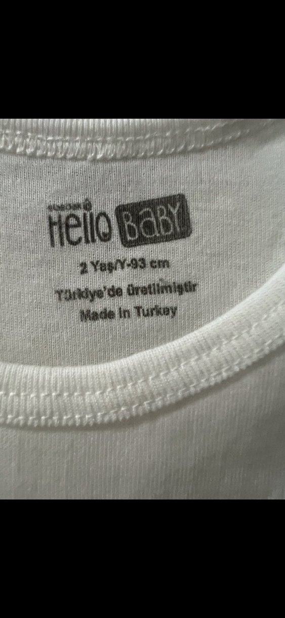 Beyaz Bebek Atlet Çıtçıtlı Body - Görsel 2