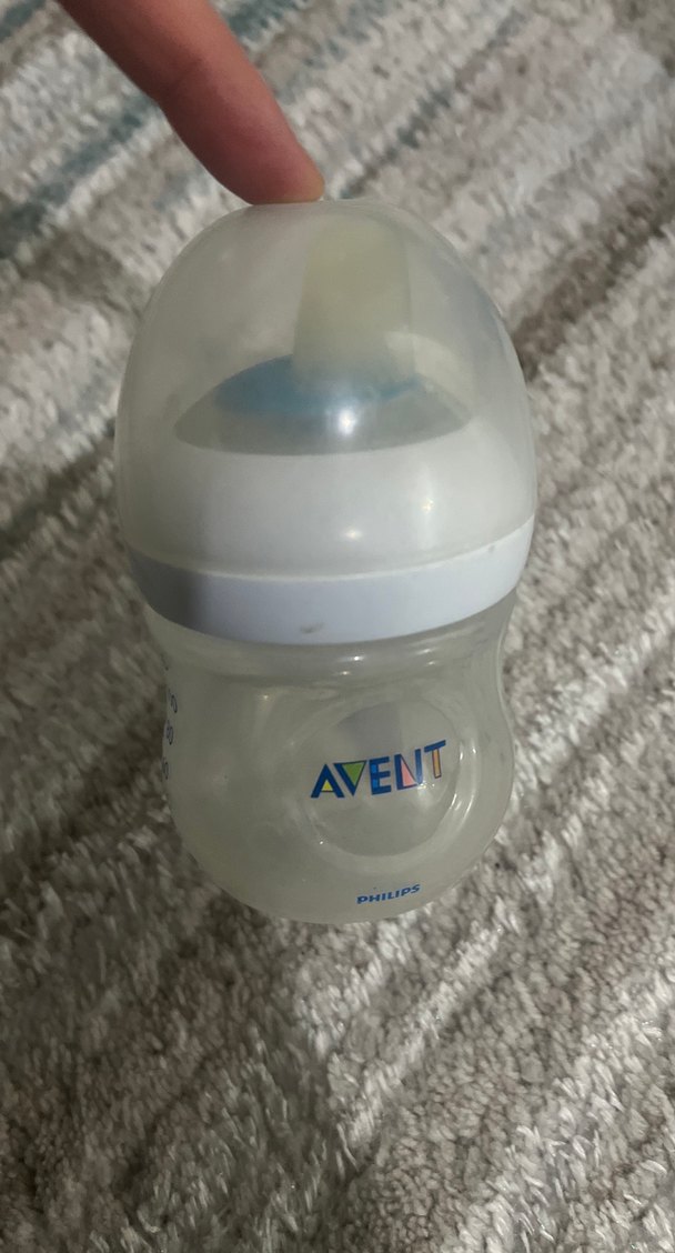125 ml Bebek Biberonu Beyaz ve Gri - Görsel 2