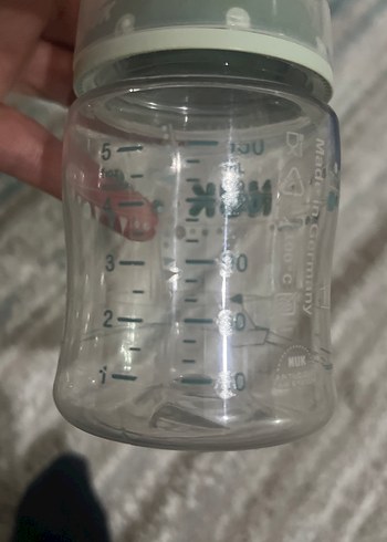 NUK Bebek Biberonu Beyaz-Gri - Görsel 2