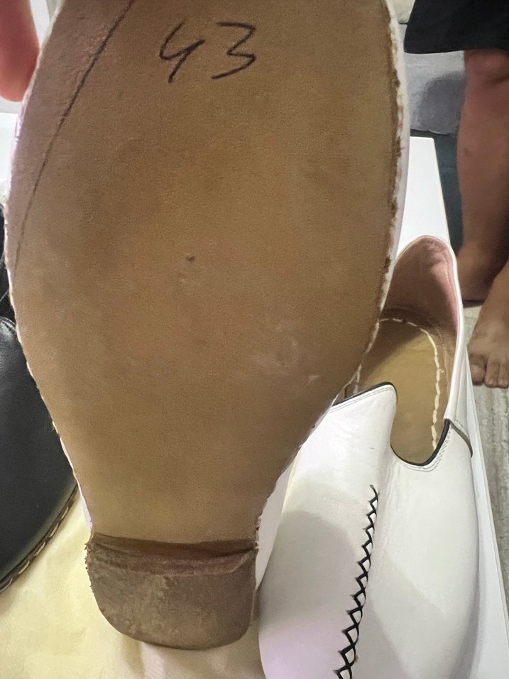 Diger Beyaz Deri Erkek Espadril - Görsel 4