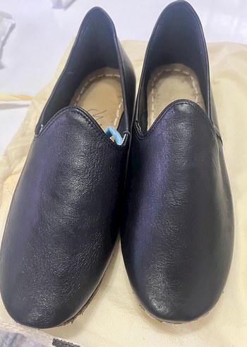 Diger Siyah Erkek Espadril Deri Ayakkabı - Görsel 2