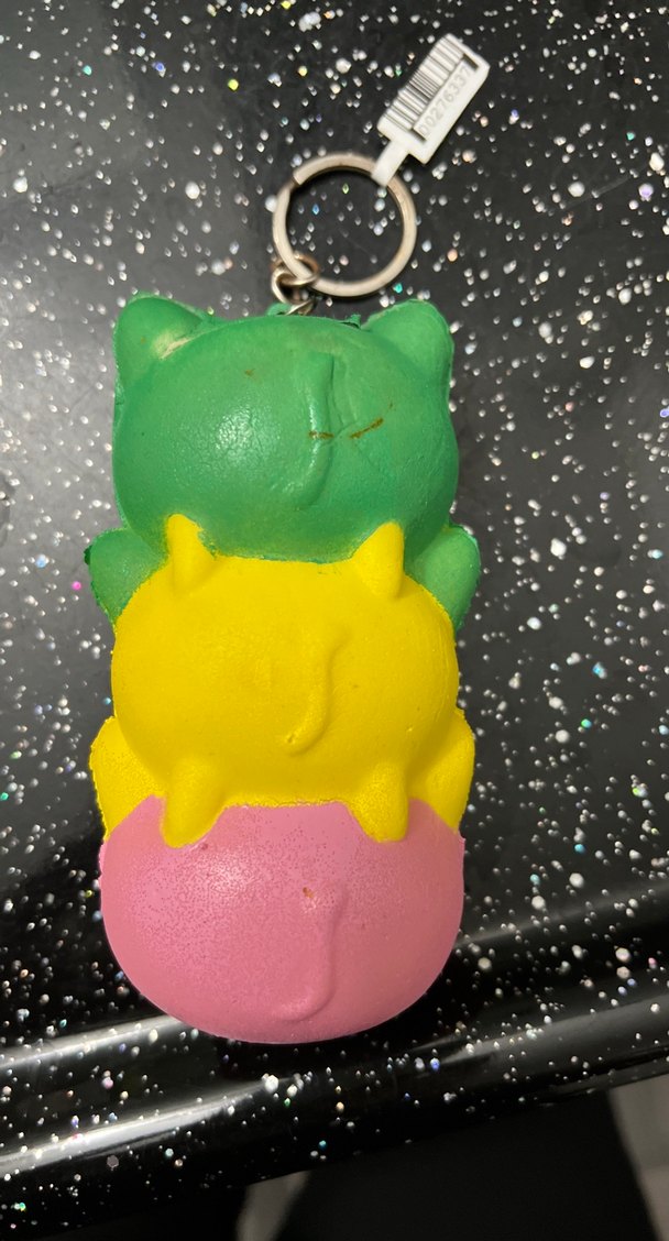 Renkli Kabartmalı Pop Kültür Anahtarlık - Görsel 2