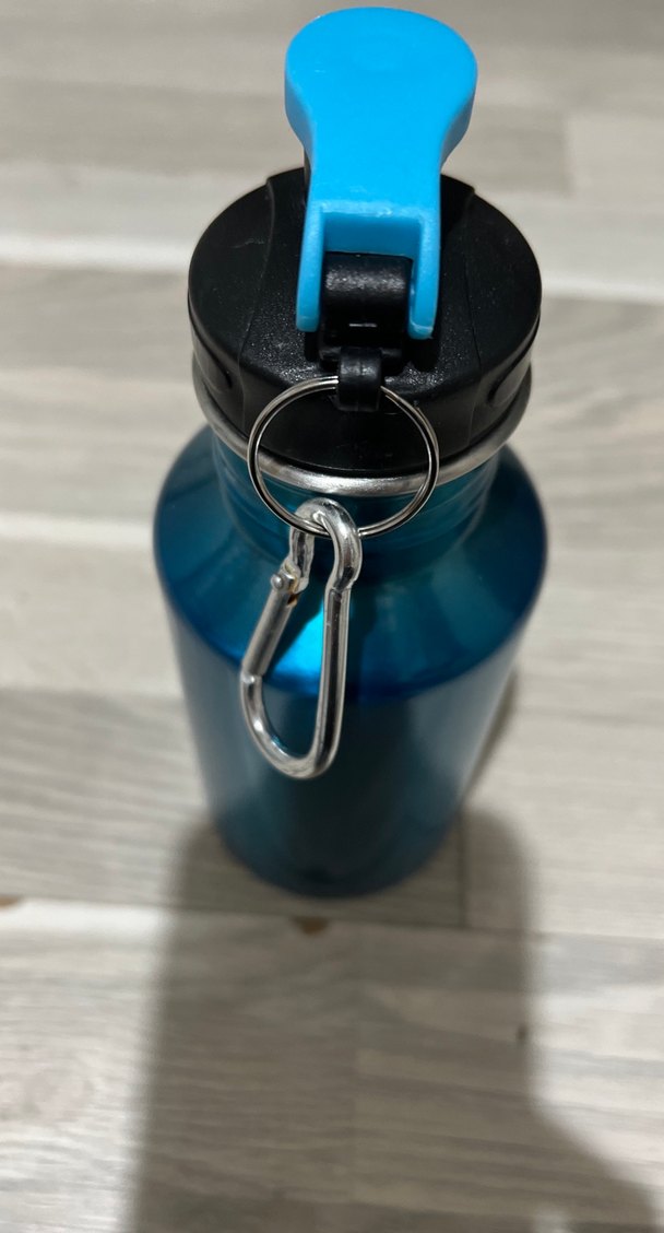 Çocuklar için mavi termos şişe - Görsel 3