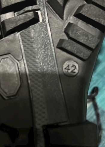 Siyah Bağcıklı Erkek Kauçuk Bot - Görsel 4