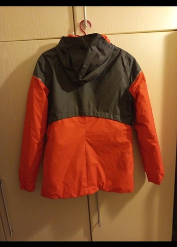 Kırmızı Erkek KIZ Çocuk Fermuarlı Mont - Görsel 2