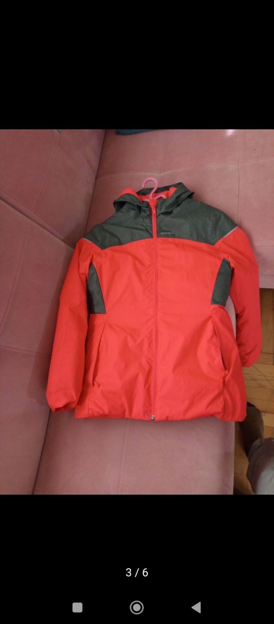 Kırmızı Erkek KIZ Çocuk Fermuarlı Mont - Görsel 3