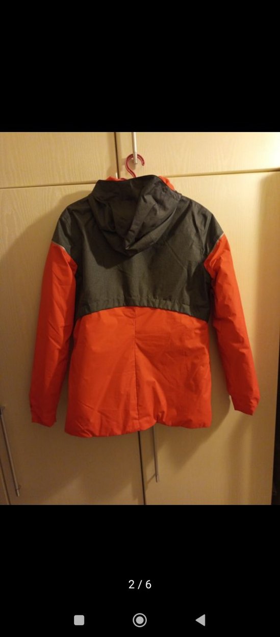 Kırmızı Erkek KIZ Çocuk Fermuarlı Mont - Görsel 2