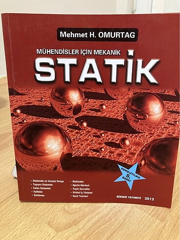 Mühendisler için mekanik statik