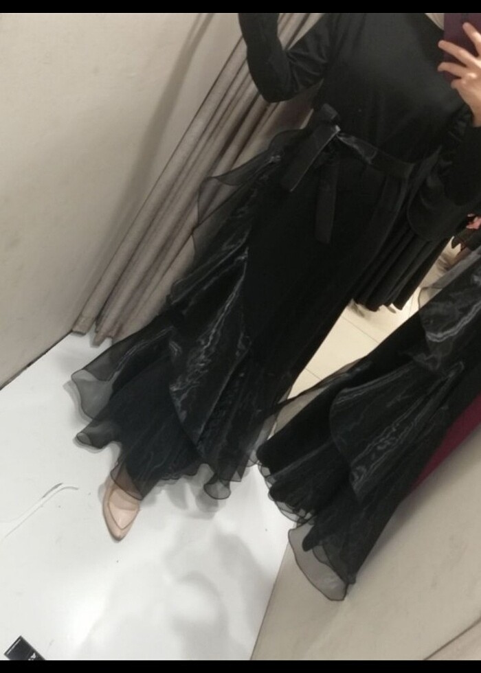 Siyah abiye - Görsel 4