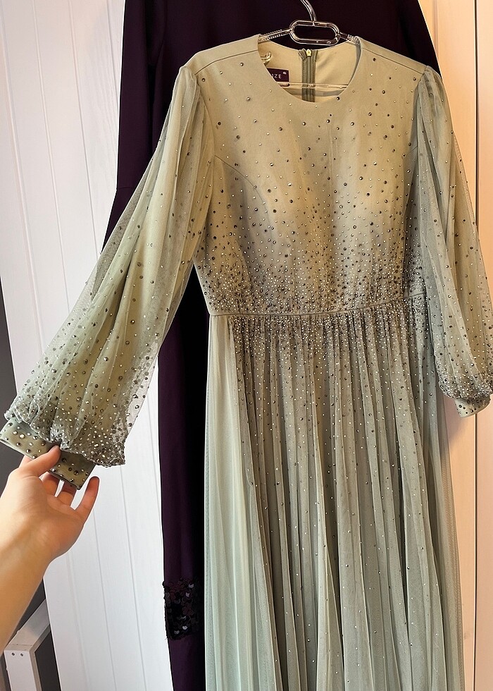 Taşlı abiye - Görsel 2