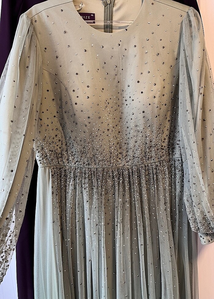 Taşlı abiye - Görsel 3