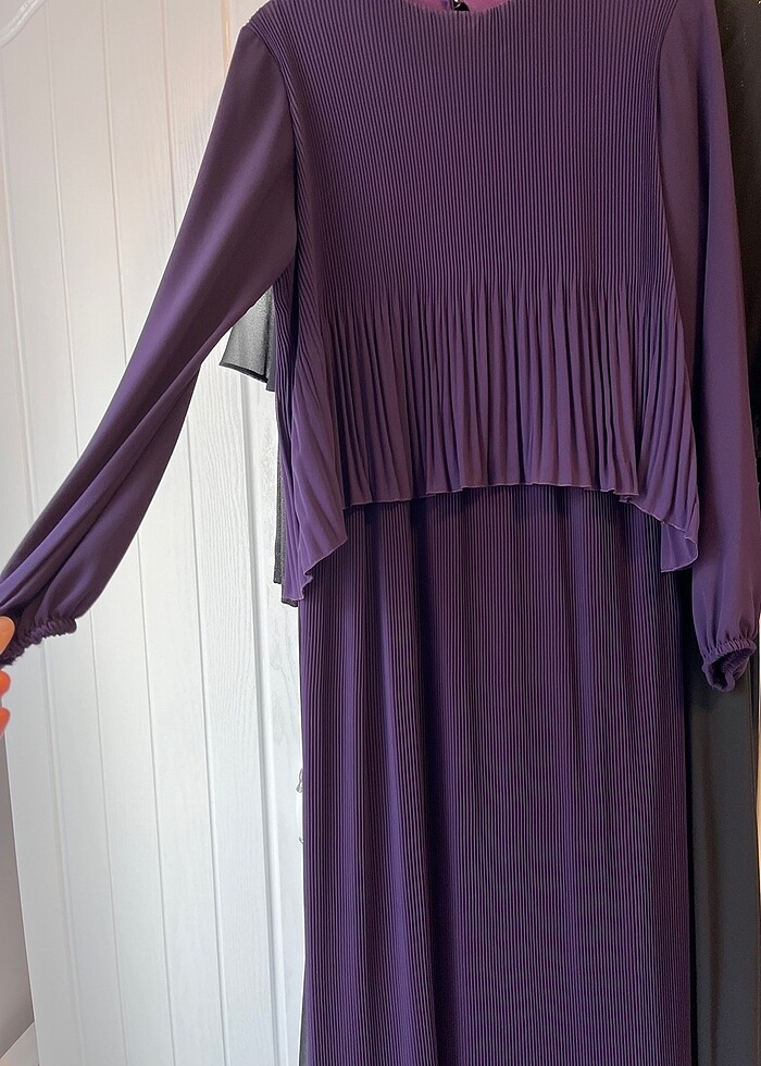 Piliseli elbise - Görsel 2