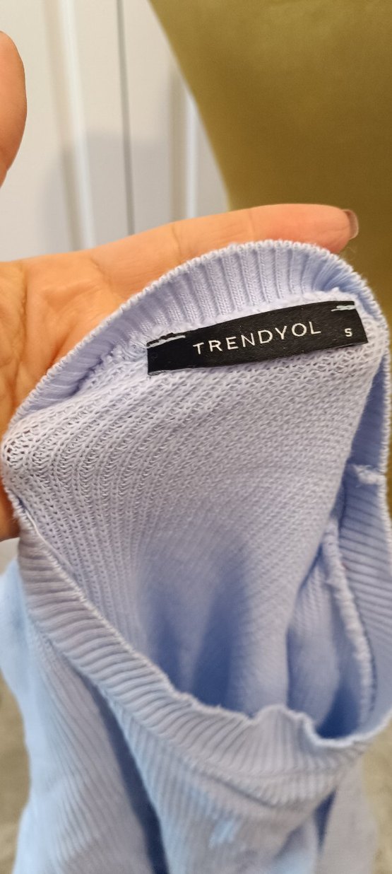 bebe mavi Triko Kadın Kazak - Görsel 3