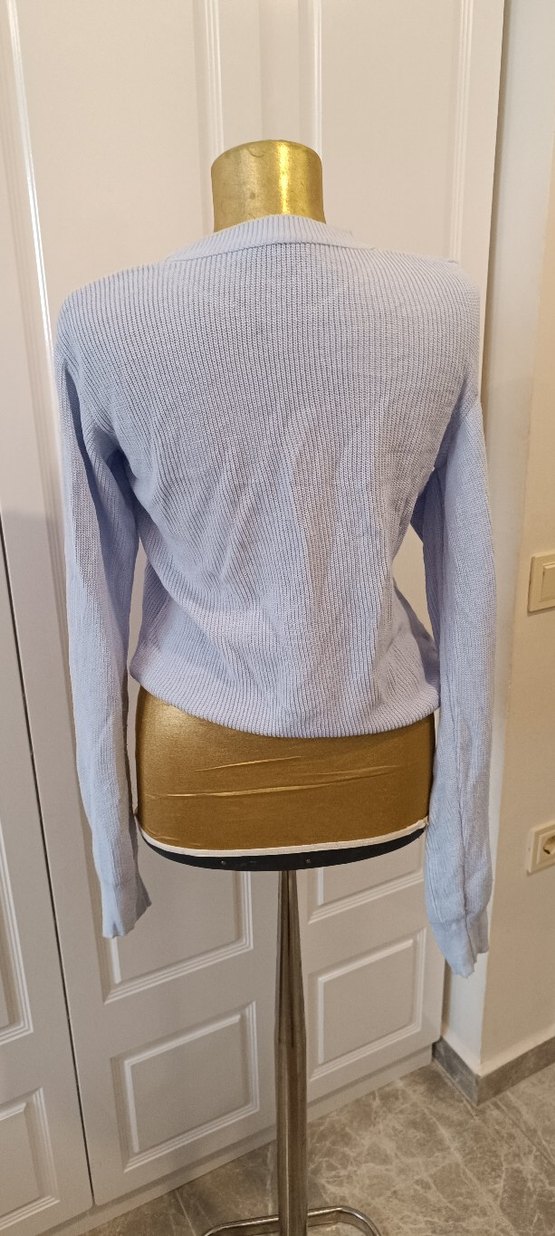 bebe mavi Triko Kadın Kazak - Görsel 5