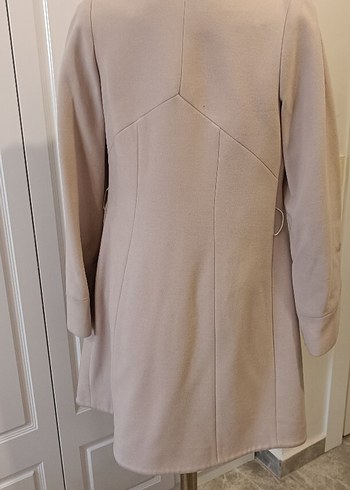 Bej Renkli Uzun Kaban - Görsel 3