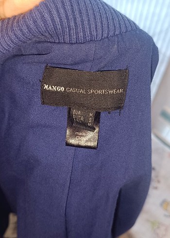 Kadın Lacivert Fermuarlı Denim Ceket - Görsel 6