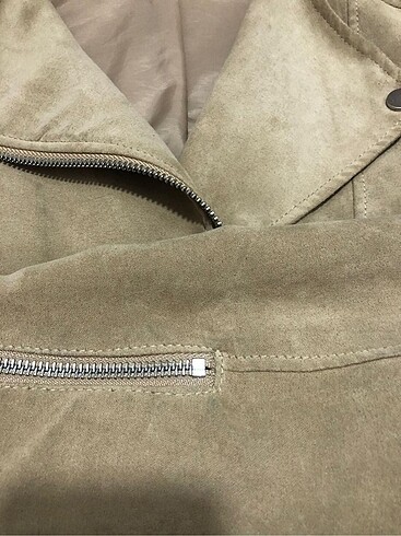 xs Beden camel Renk H&M Süet Çeket