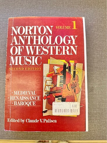 Norton anthology of western music volume 1