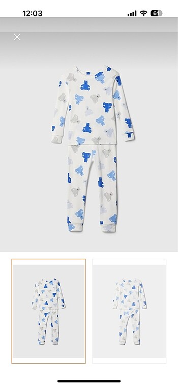 Gap pijama takımı