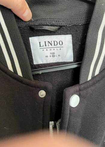 Siyah Beyaz Düğmeli Uzun Kollu Street Wear Ceket - Görsel 3