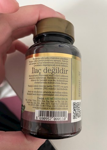 Balen Kediotu Kökü Ekstraktı Kapsül 73adet - Görsel 2